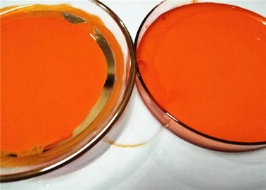 Porcellana Arancia a base d'acqua del pigmento della pasta, pigmenti organici industriali per i prodotti adesivi fornitore